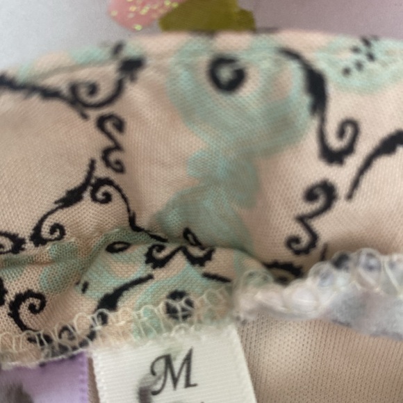 💕Pretty Bohemian Print Long Skirt SZ M - Picture 12 of 13